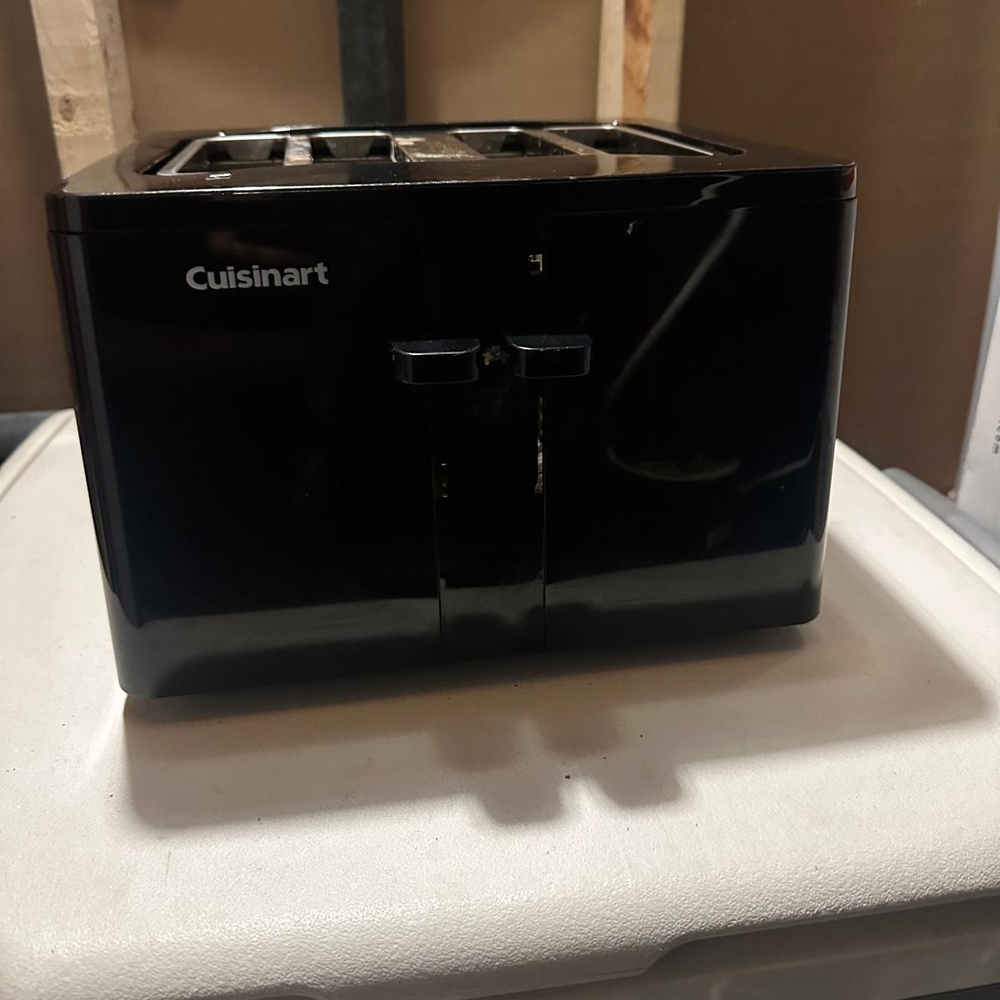 Cuisinart Black Dual-Slot Toaster